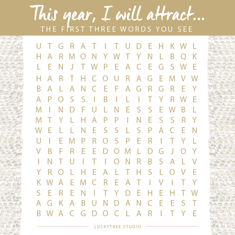 What Will You Attract This Year?