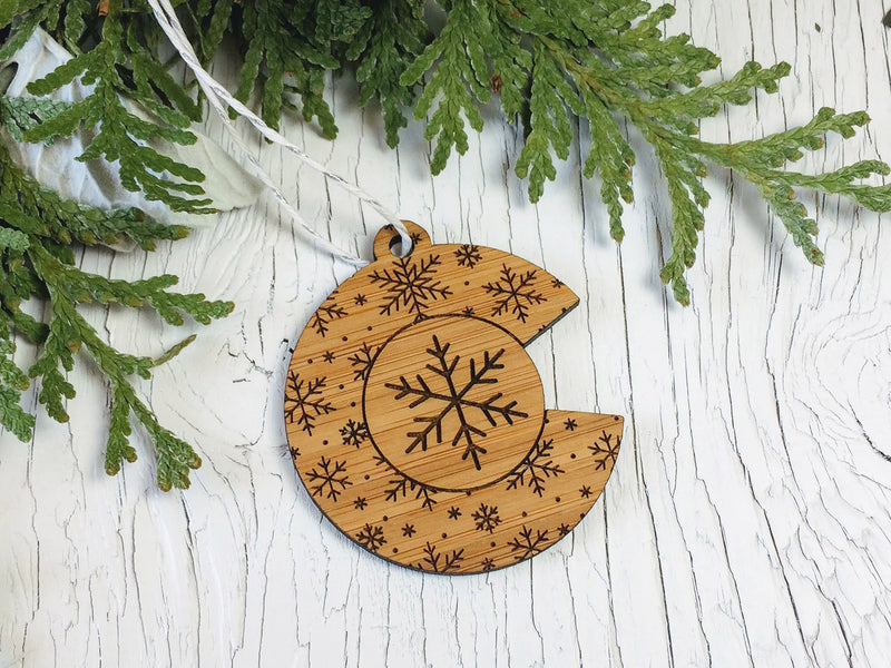 Snow Pine Ornament