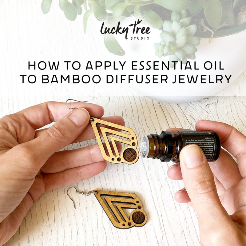 How to Apply Essential Oils to Bamboo Diffuser Jewelry