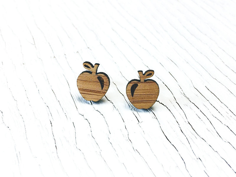 Apple Stud Earrings