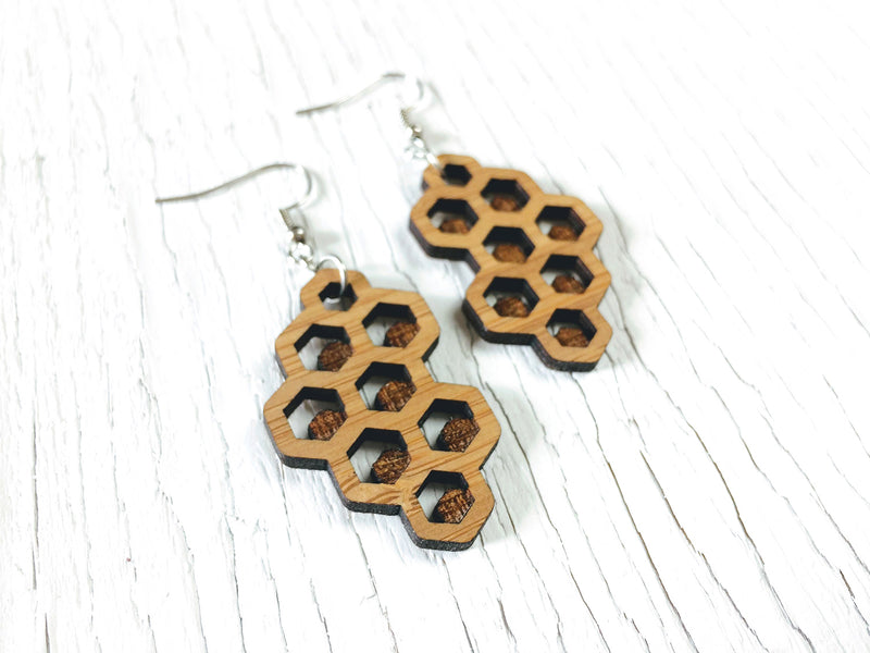 Honeycomb Diffuser Earrings