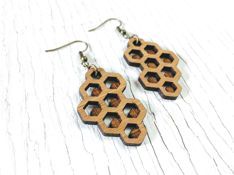 Honeycomb Diffuser Earrings
