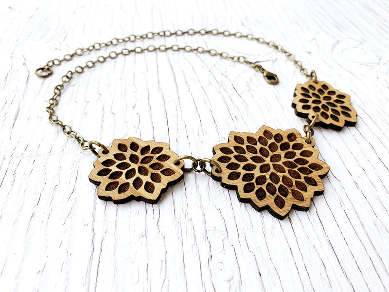 Fusion Triangle Statement Necklace