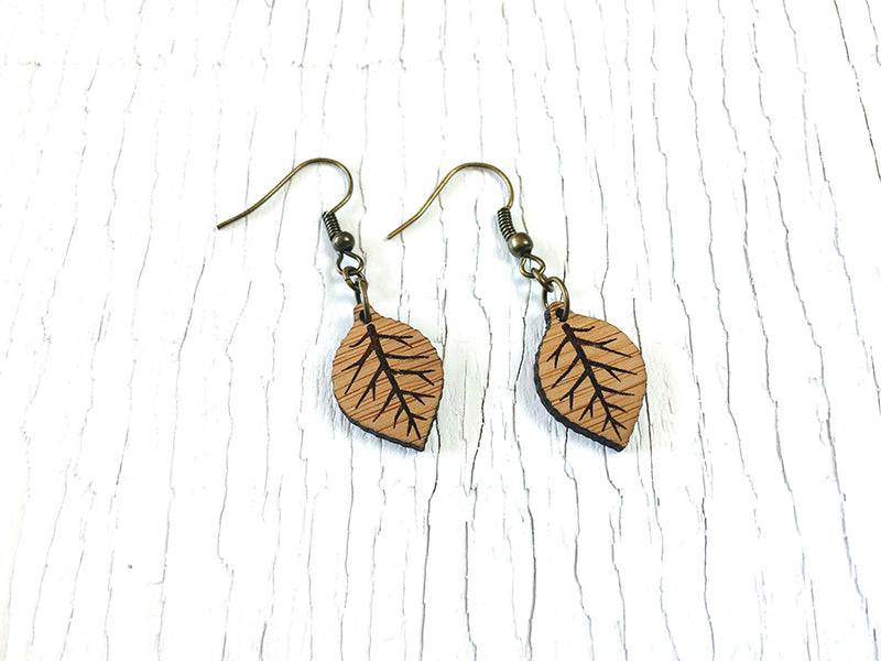 Little Leaf Dangle Earrings